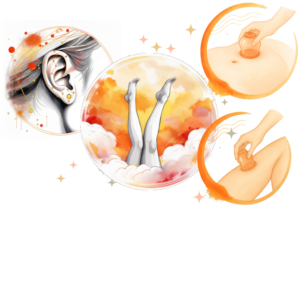 jambe lissée - réduction de la cellulite - caroline nimal - ventouse - esthétique jambe ventre corps